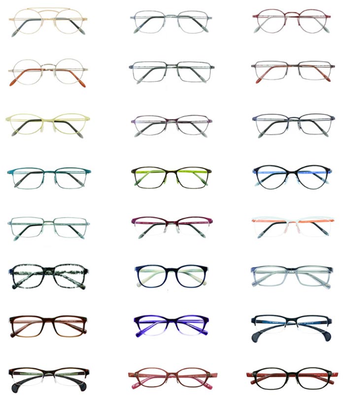 Kazuo Kawasaki eyeglass frames